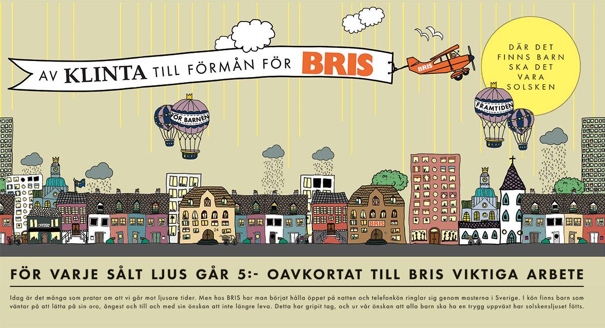 BRIS-ljuset - Klinta/Bris (Barnens rätt i samhället)